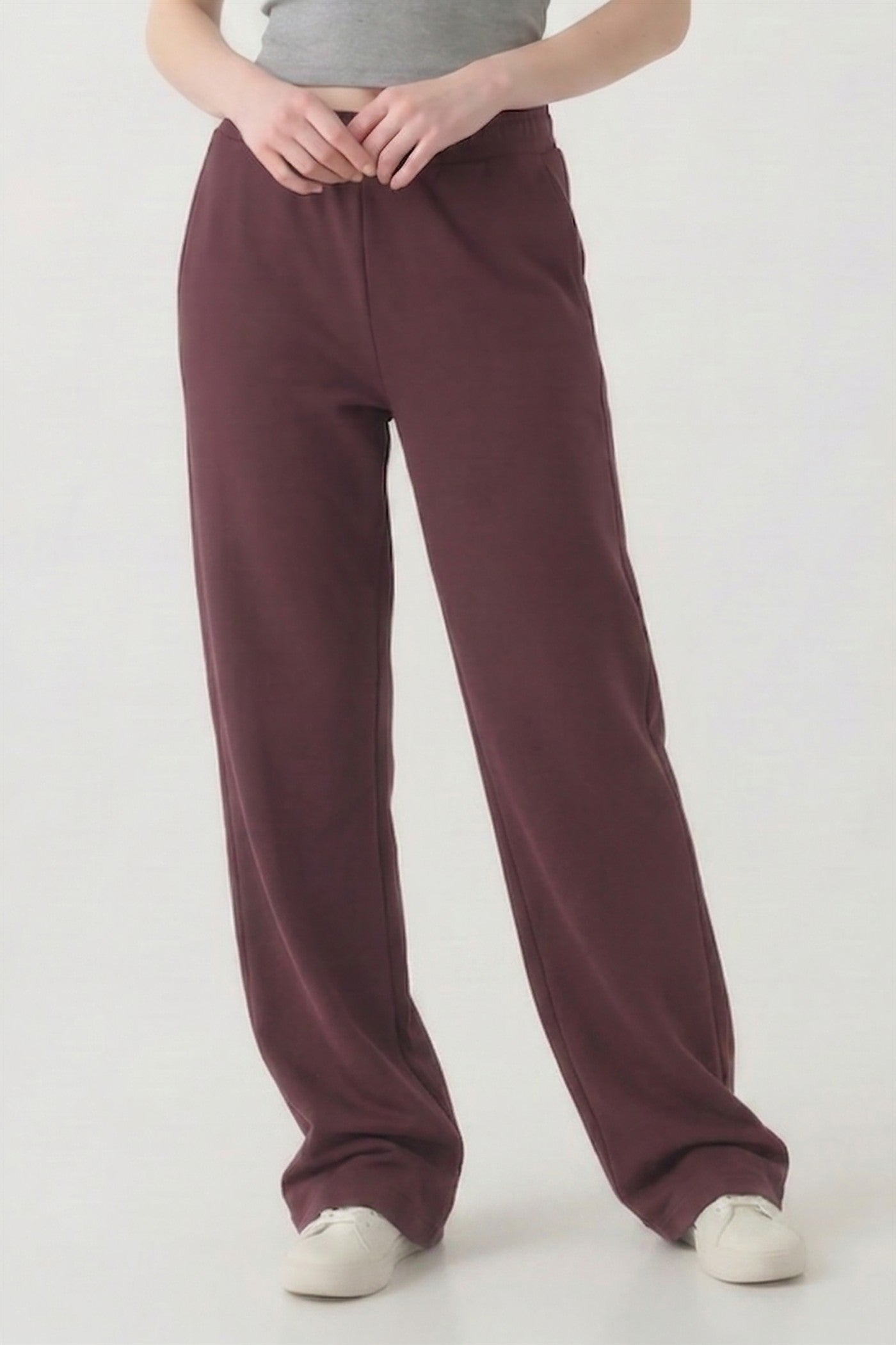 Washed Cotton Long straght pants
