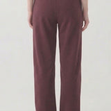 Washed Cotton Long straght pants