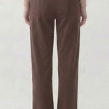 Washed Cotton Long straght pants