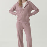 SOFT WAFFLE STRAIGHT PANTS