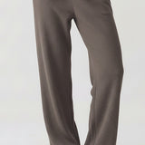 SOFT WAFFLE STRAIGHT PANTS