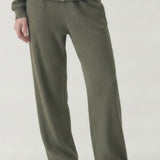 SOFT WAFFLE STRAIGHT PANTS