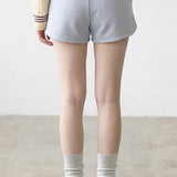 PRE SHRUNK COTTON TERRY DRAWSTRING DOLPHIN SHORT