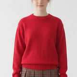 BASIC COTTON SWEATER