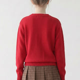 BASIC COTTON SWEATER