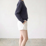 BASIC COTTON SWEATER