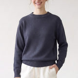 BASIC COTTON SWEATER