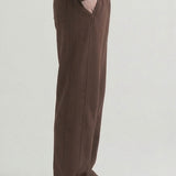 PRE SHRUNK COTTON TERRY WIDE PANTS