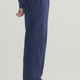 PRE SHRUNK COTTON TERRY WIDE PANTS