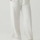 PRE SHRUNK COTTON TERRY WIDE PANTS