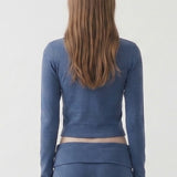 Contour Mock Neck Tee