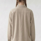 WRINKLED SOFT LOOSE FIT SHIRT
