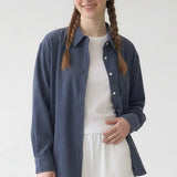 WRINKLED SOFT LOOSE FIT SHIRT