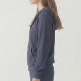 SOFT WAFFLE HOODIE ZIP