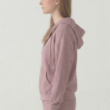 SOFT WAFFLE HOODIE ZIP