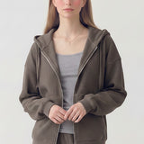 SOFT WAFFLE HOODIE ZIP