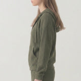 SOFT WAFFLE HOODIE ZIP