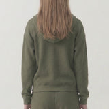 SOFT WAFFLE HOODIE ZIP