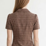 BABY PLAID CUTIE SHIRT