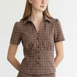 BABY PLAID CUTIE SHIRT