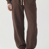 PRE SHRUNK COTTON TERRY WIDE JOGGER PANTS