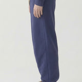 PRE SHRUNK COTTON TERRY WIDE JOGGER PANTS