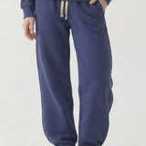 PRE SHRUNK COTTON TERRY WIDE JOGGER PANTS