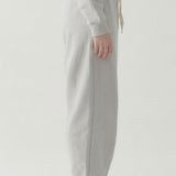 PRE SHRUNK COTTON TERRY WIDE JOGGER PANTS