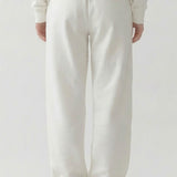 PRE SHRUNK COTTON TERRY WIDE JOGGER PANTS