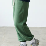 PRE SHRUNK COTTON TERRY WIDE JOGGER PANTS