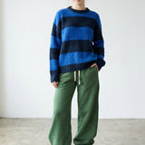PRE SHRUNK COTTON TERRY WIDE JOGGER PANTS