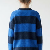 BOLD STRIPE OVERSIZE SWEATER