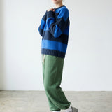 BOLD STRIPE OVERSIZE SWEATER