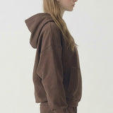 PRE SHRUNK COTTON TERRY KANGAROO HOODIE