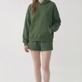 PRE SHRUNK COTTON TERRY KANGAROO HOODIE