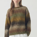 LOOSE FIT OMBRE SWEATER