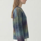 LOOSE FIT OMBRE SWEATER