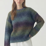 LOOSE FIT OMBRE SWEATER