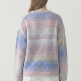 LOOSE FIT OMBRE SWEATER