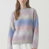 LOOSE FIT OMBRE SWEATER
