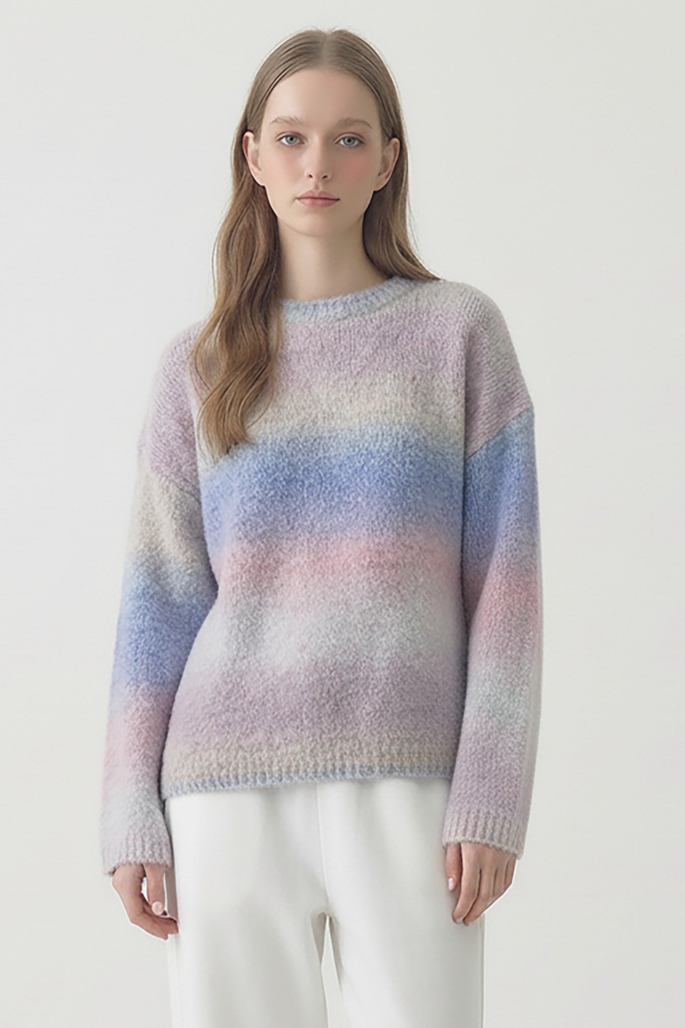 LOOSE FIT OMBRE SWEATER