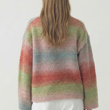 LOOSE FIT OMBRE SWEATER