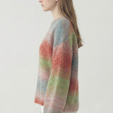 LOOSE FIT OMBRE SWEATER