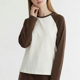 RETRO CONTRAST BASIC RAGLAN T SHIRT