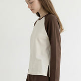 RETRO CONTRAST BASIC RAGLAN T SHIRT