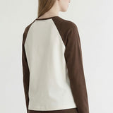 RETRO CONTRAST BASIC RAGLAN T SHIRT