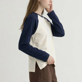 RETRO CONTRAST BASIC RAGLAN T SHIRT