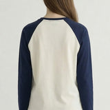 RETRO CONTRAST BASIC RAGLAN T SHIRT