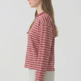 RELAXED STRIPED T SHIRT
