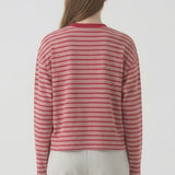 RELAXED STRIPED T SHIRT
